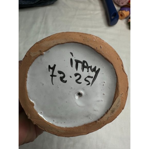 Policeman Statue Signed Italy with Certification Hangin on arm 9" Gift - Picture 5 of 8